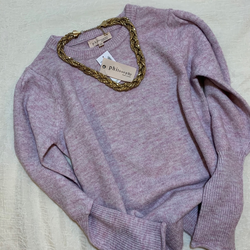 Philosophy roundneck sweater